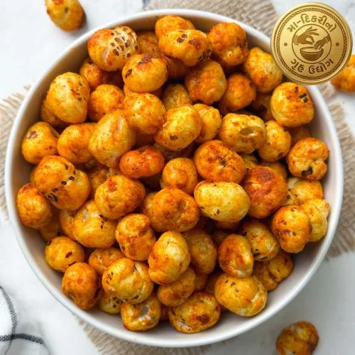 Crispy Roasted Makhana Chaat Bhel recipe pairing